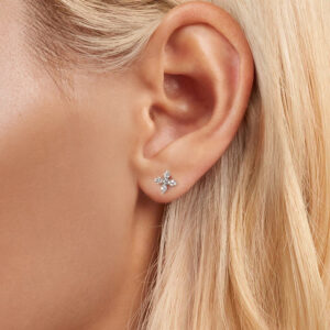 Butterfly Pavé Stud Earrings
