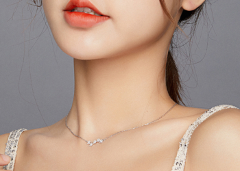 Star Moti Pendant Necklace with Swiss Zirconia Accents