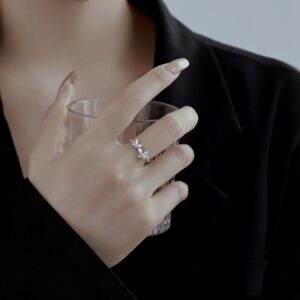 Butterfly Design Silver Ring