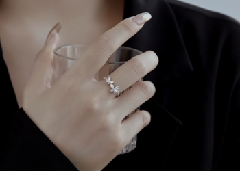 Butterfly Design Silver Ring