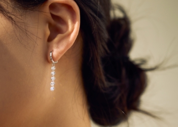 Diamond Links Earrings